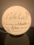 Personalisierte Lampe Wunder